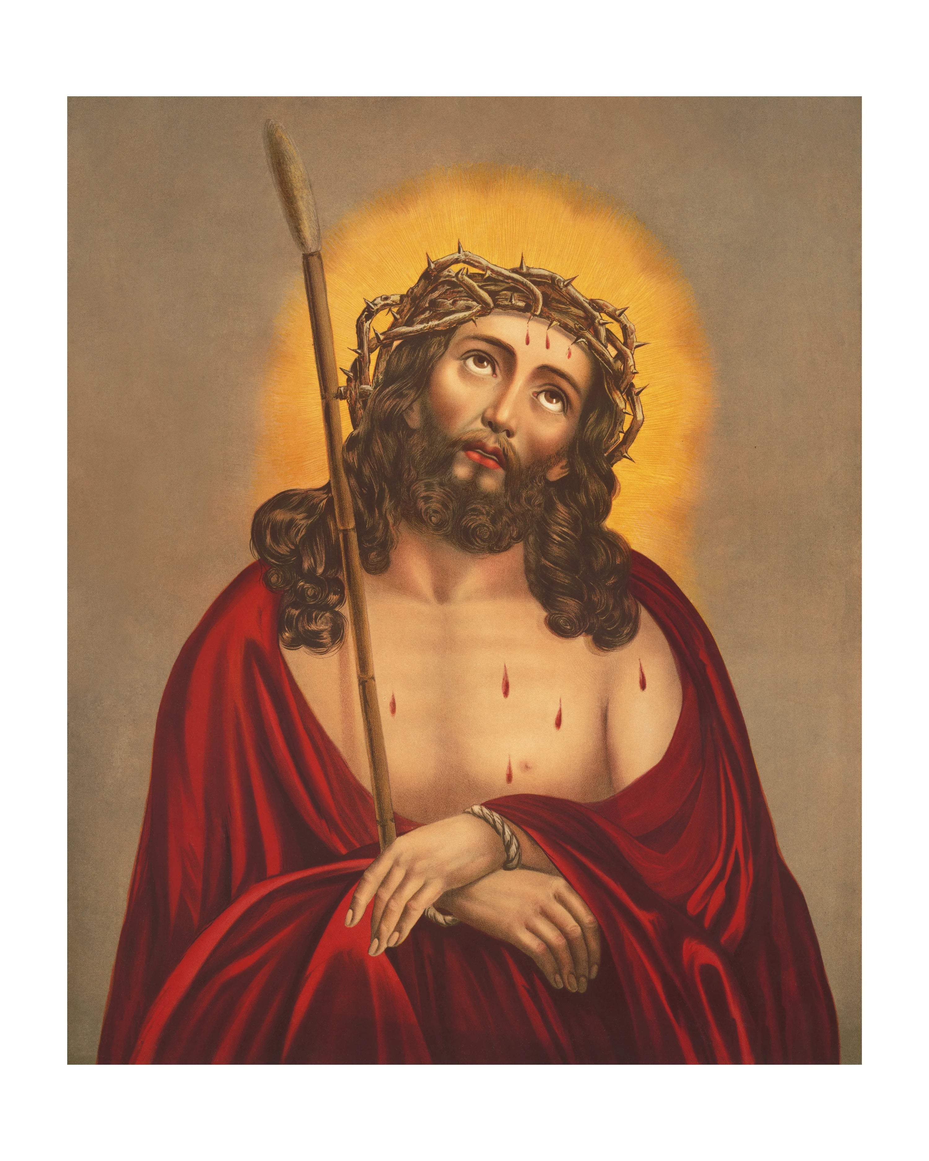 Jesus Christus mit Dornenkrone (ca. 1890)