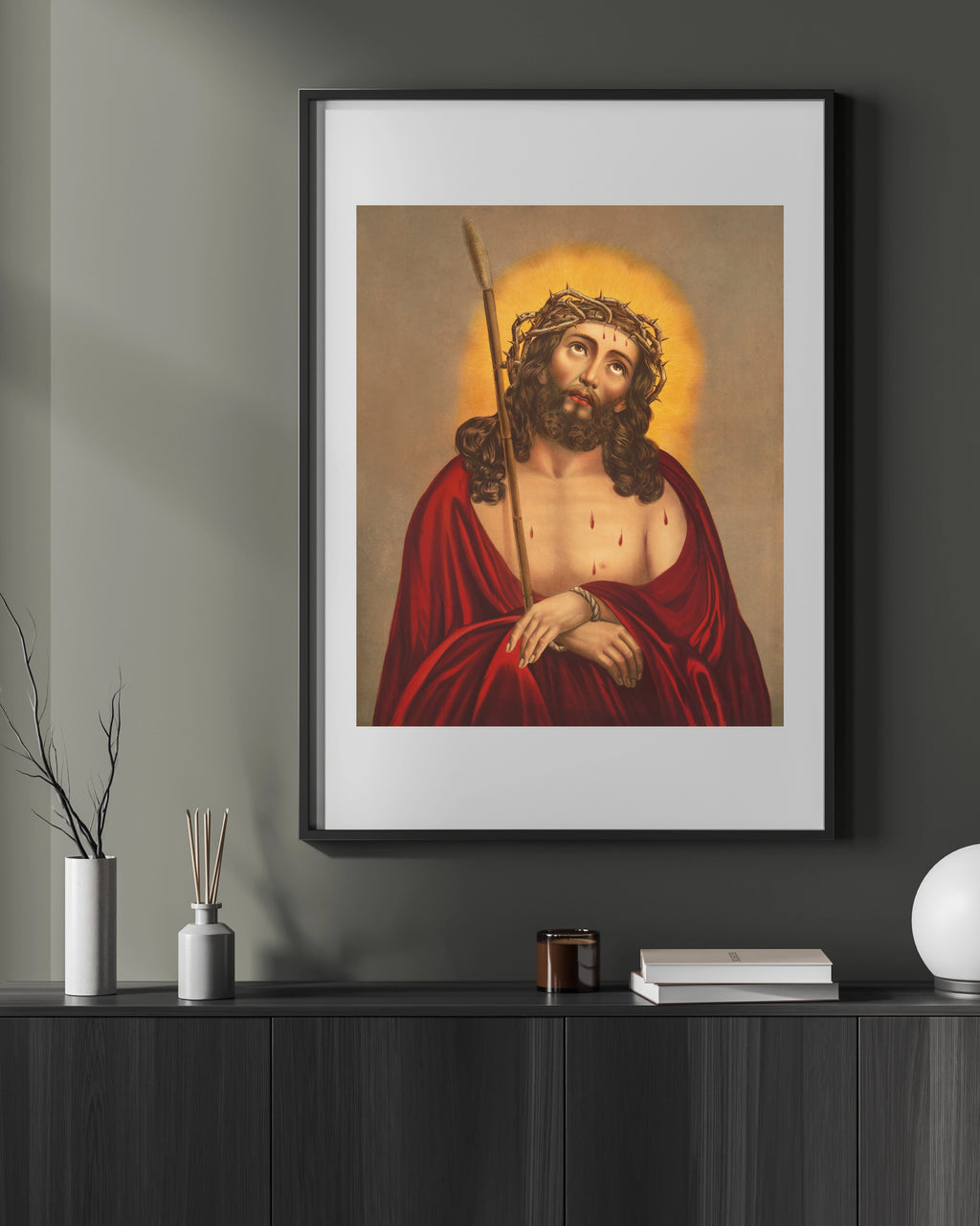 Jesus Christus mit Dornenkrone (ca. 1890)