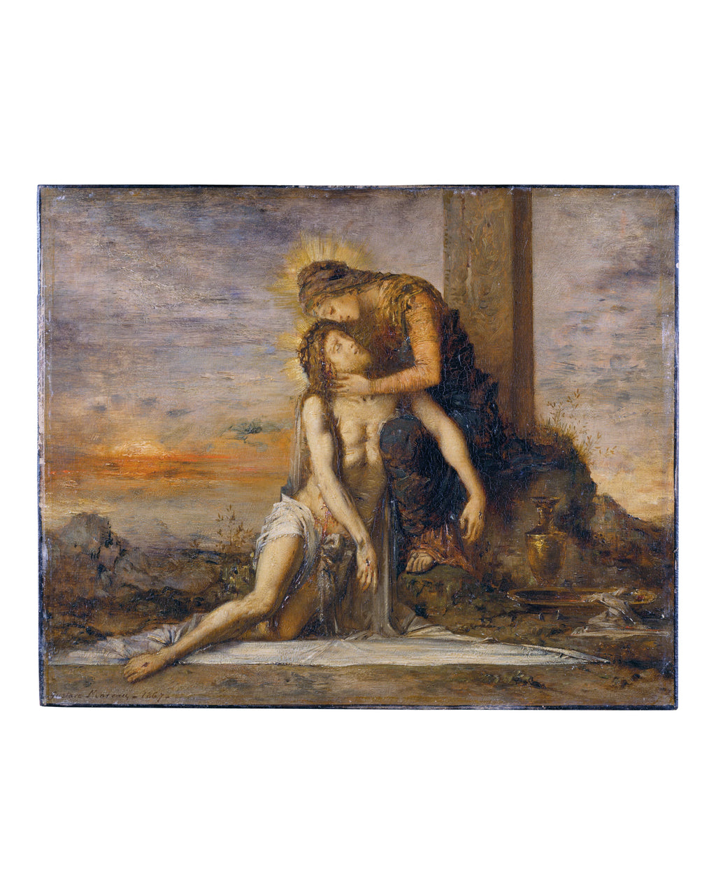 Pietà, 1867 - Gustave Moreau