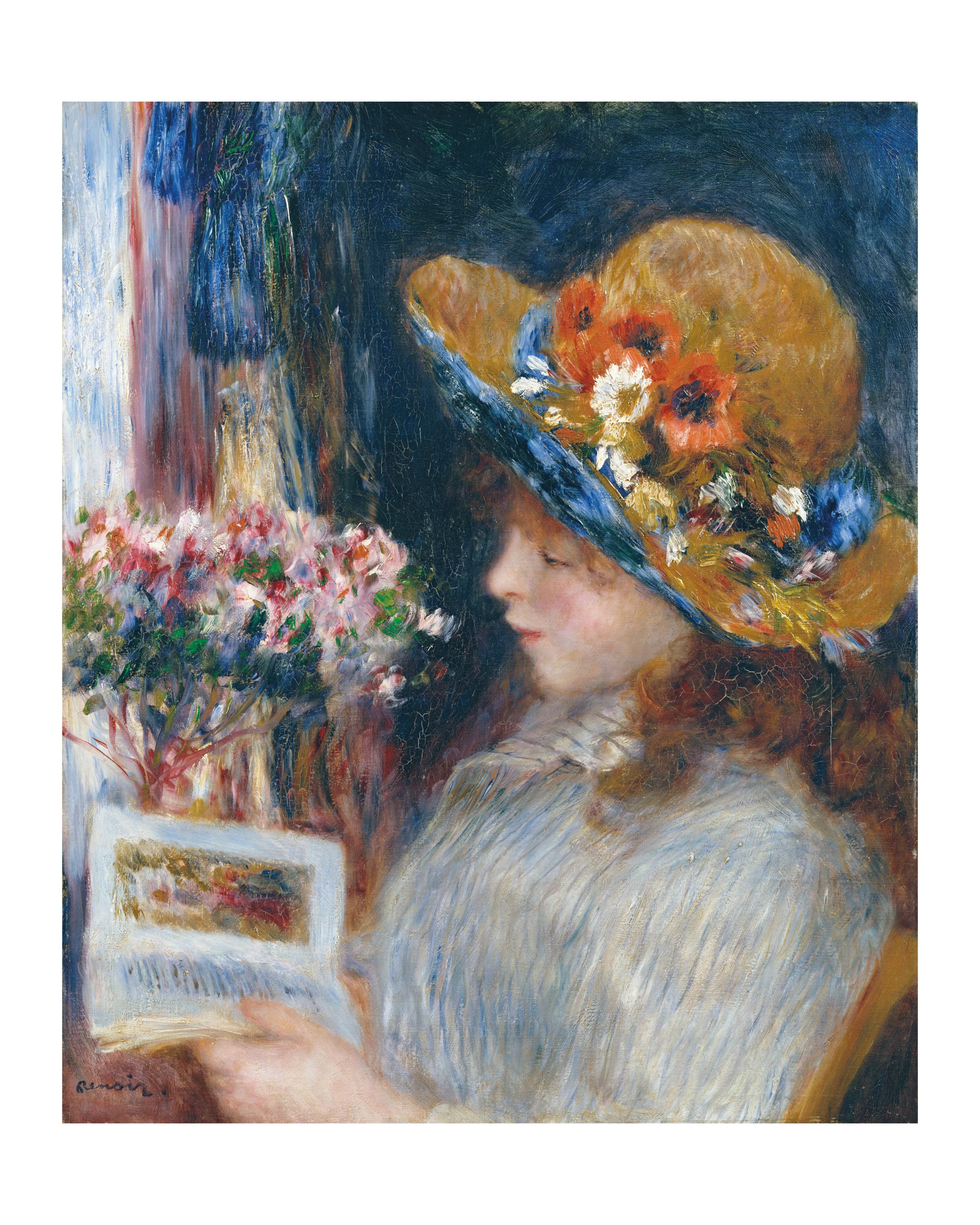 Reading Girl, 1880 - Auguste Renoir