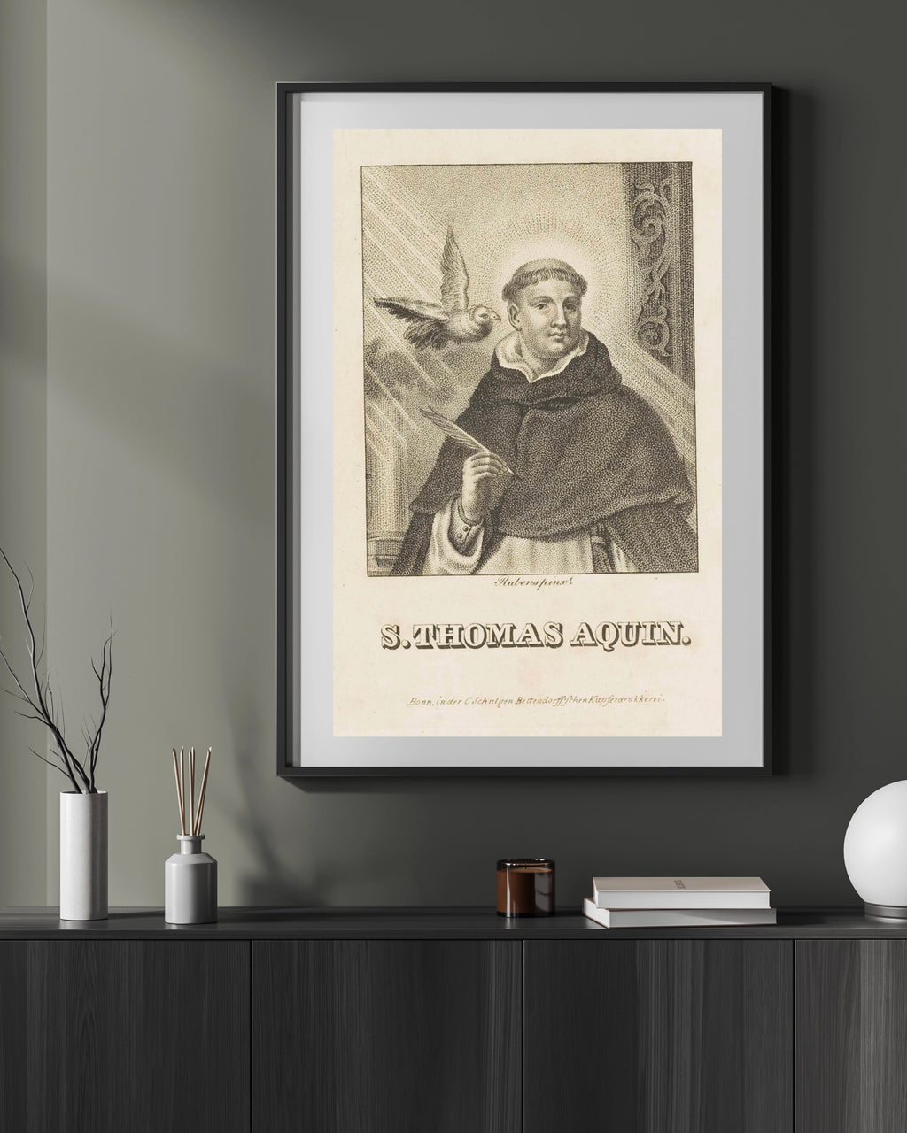 S. Thomas Aquinas von Peter Paul Rubens - Catholic University of Leuven, Belgium