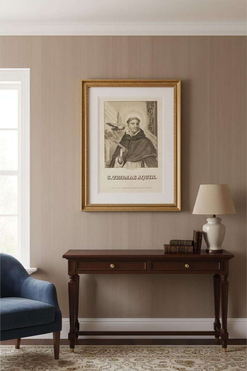 S. Thomas Aquinas von Peter Paul Rubens - Catholic University of Leuven, Belgium