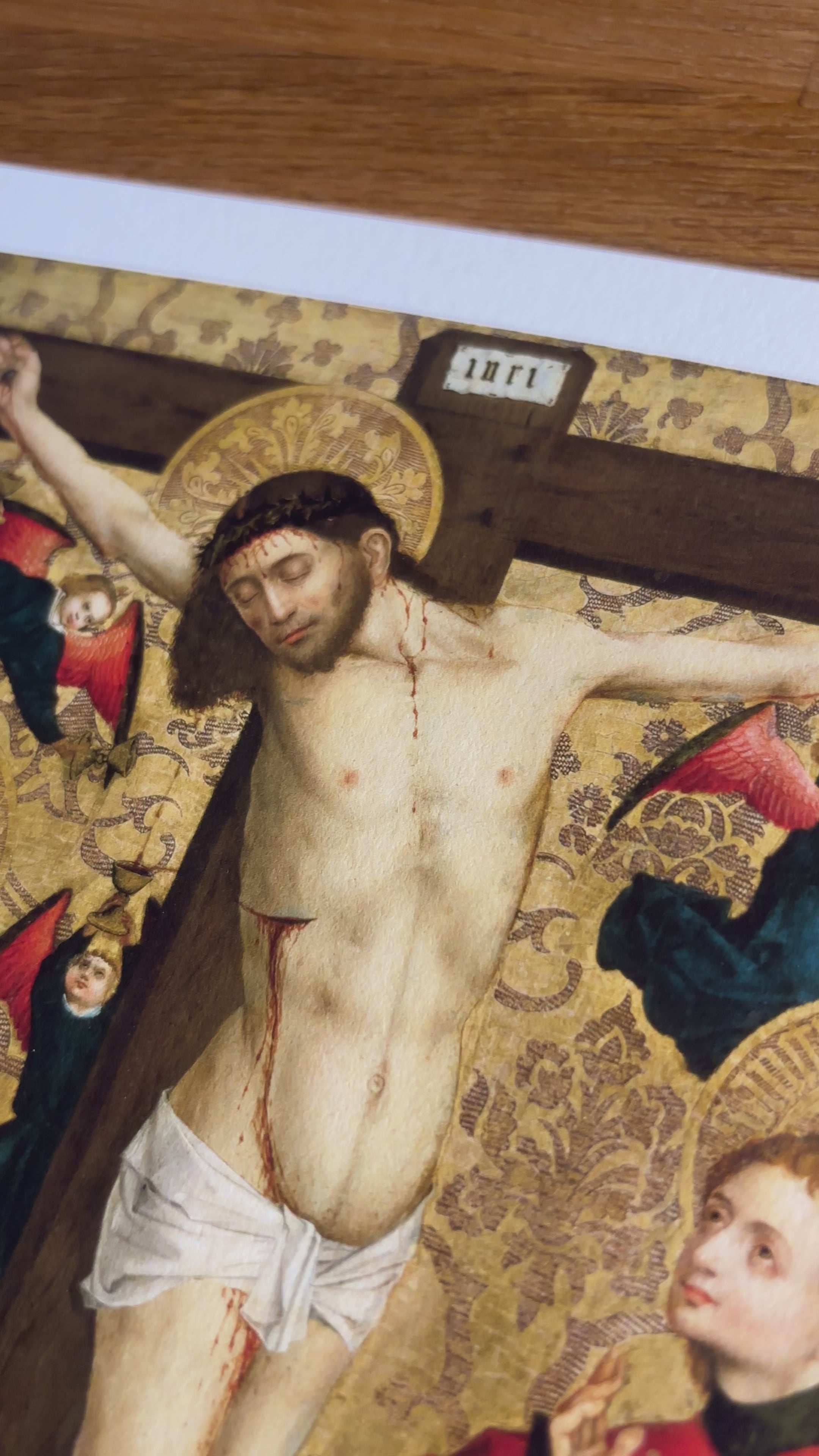 Kreuzigung Christi mit Maria und dem Evangelisten Johannes - 1450 – 1460